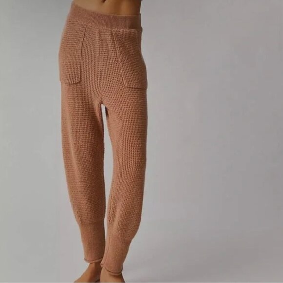 Free People C.O.Z.Y Pants Cafe Cream XS - Picture 2 of 7